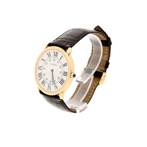 cartier watch mens second hand|certified pre owned cartier.